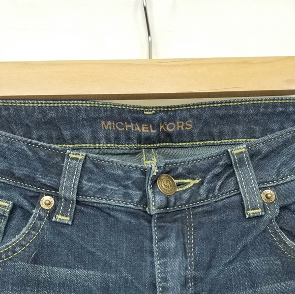 Michael Kors Dark Wash Skinny Jeans 2 - Picture 3 of 3